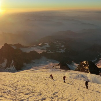 Sunrise on Rainier