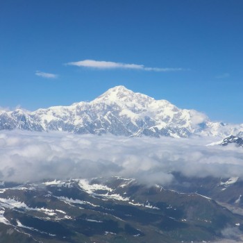 Denali from Plane