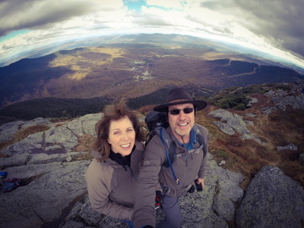 Mt Mansfeild, VT Summit Susan & Robert