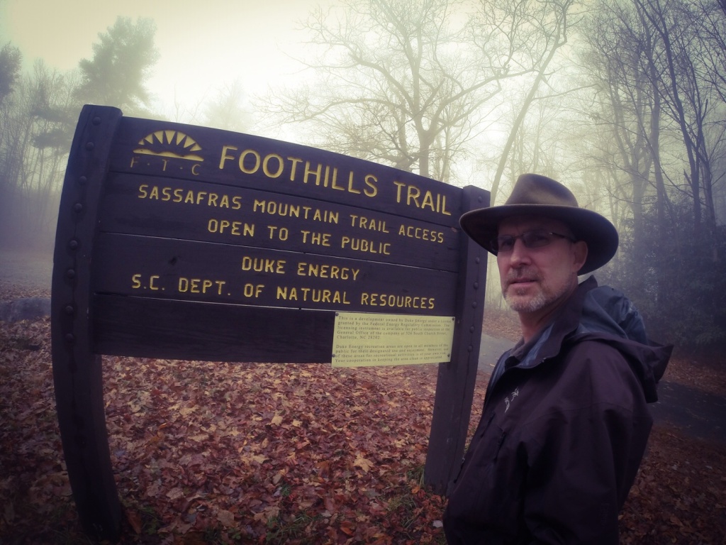 Sassafras Mtn SC Trailhead