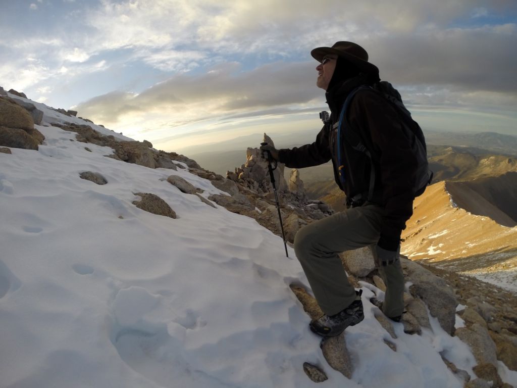 Boundary Peak Nevada - Snow Ascent