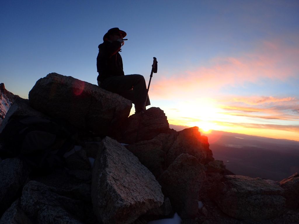 Boundary Peak Nevada - Sunset