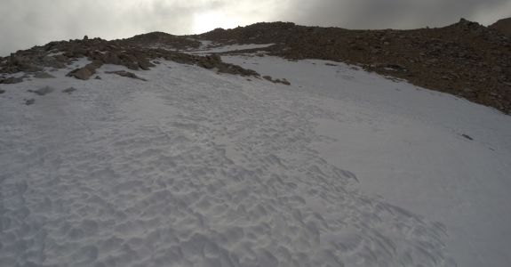 Deep Slushy Snow, Making Progress Slow