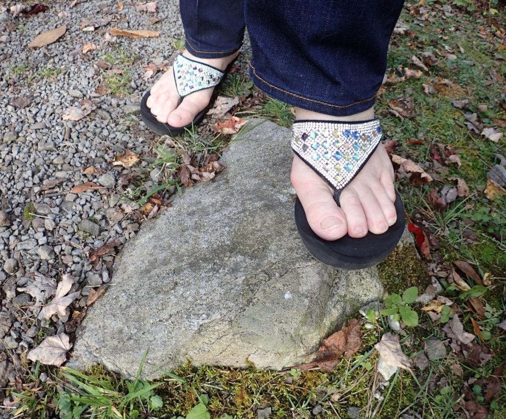 Susan's idea of trail shoes