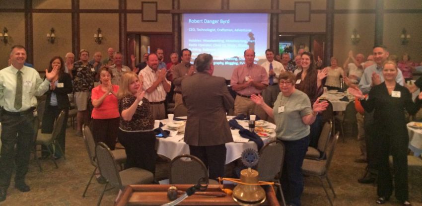 Danger Shares Denali Experience at the Seabrook Rotary Club