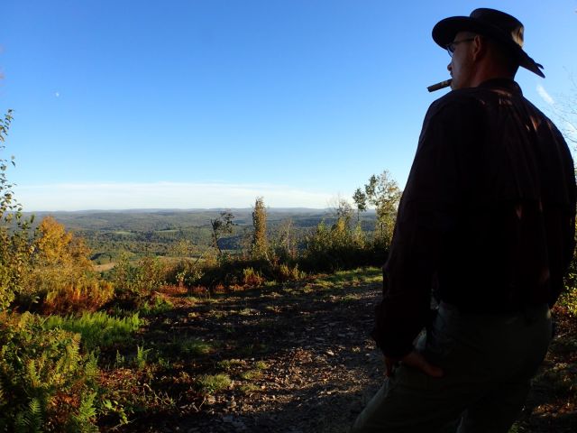 View from just below the summit