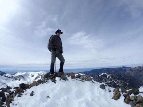 Danger stands on the summit