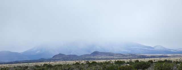 I took this photo from my hotel on my way back from the climb. My hotel was an hours drive away. 