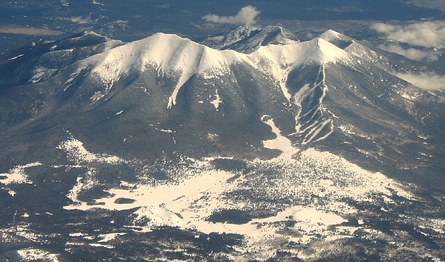 Winter Attempt of Humphreys Peak in the Morning