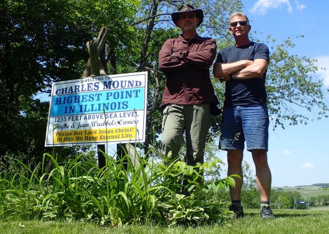 Charles Mound Summit Duo Manly Men