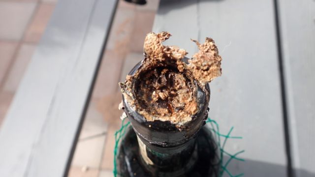 We were concerned the port was bad when we saw the cork had disintegrated, but all was well.